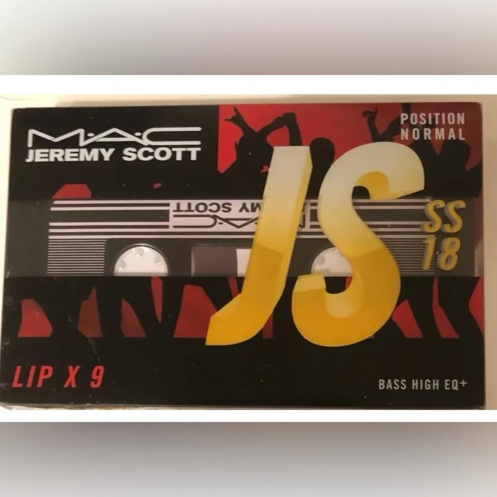 MAC Jeremy Scott Future Emotions 9 Lipstick Lip Colour Palette New in Box